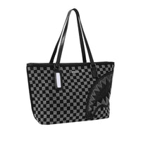 Trinity Checkered Tote Bag