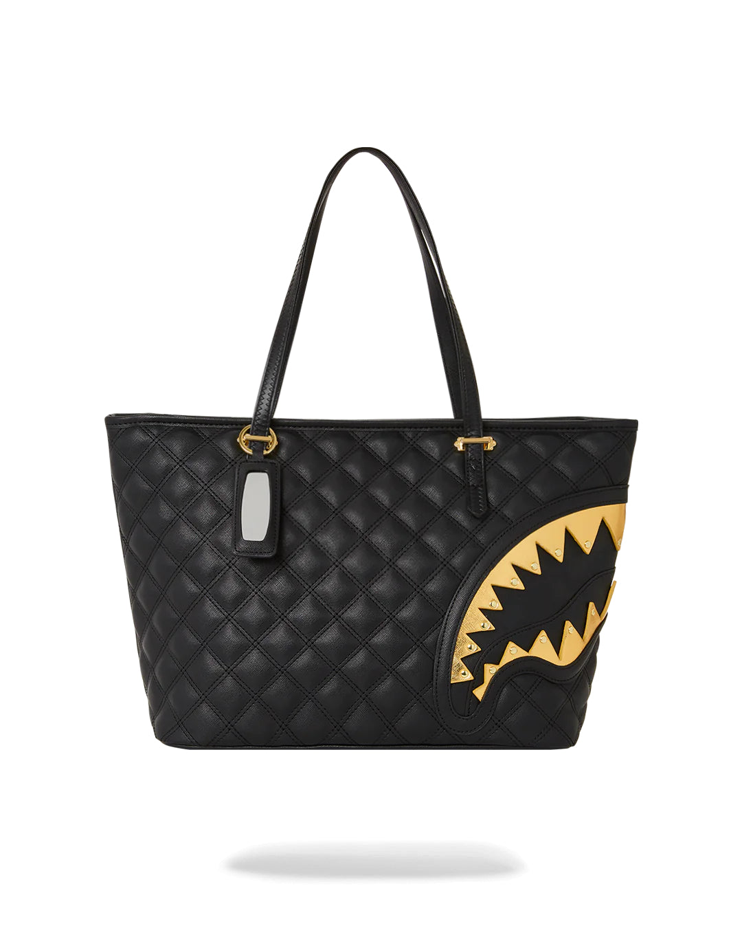 Black Mamba Quilted Tote Bag