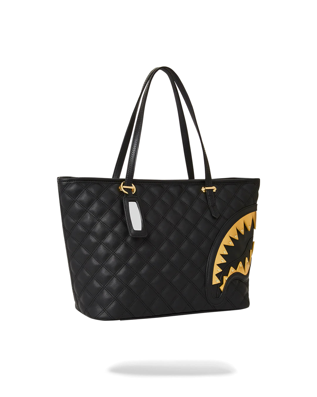 Black Mamba Quilted Tote Bag