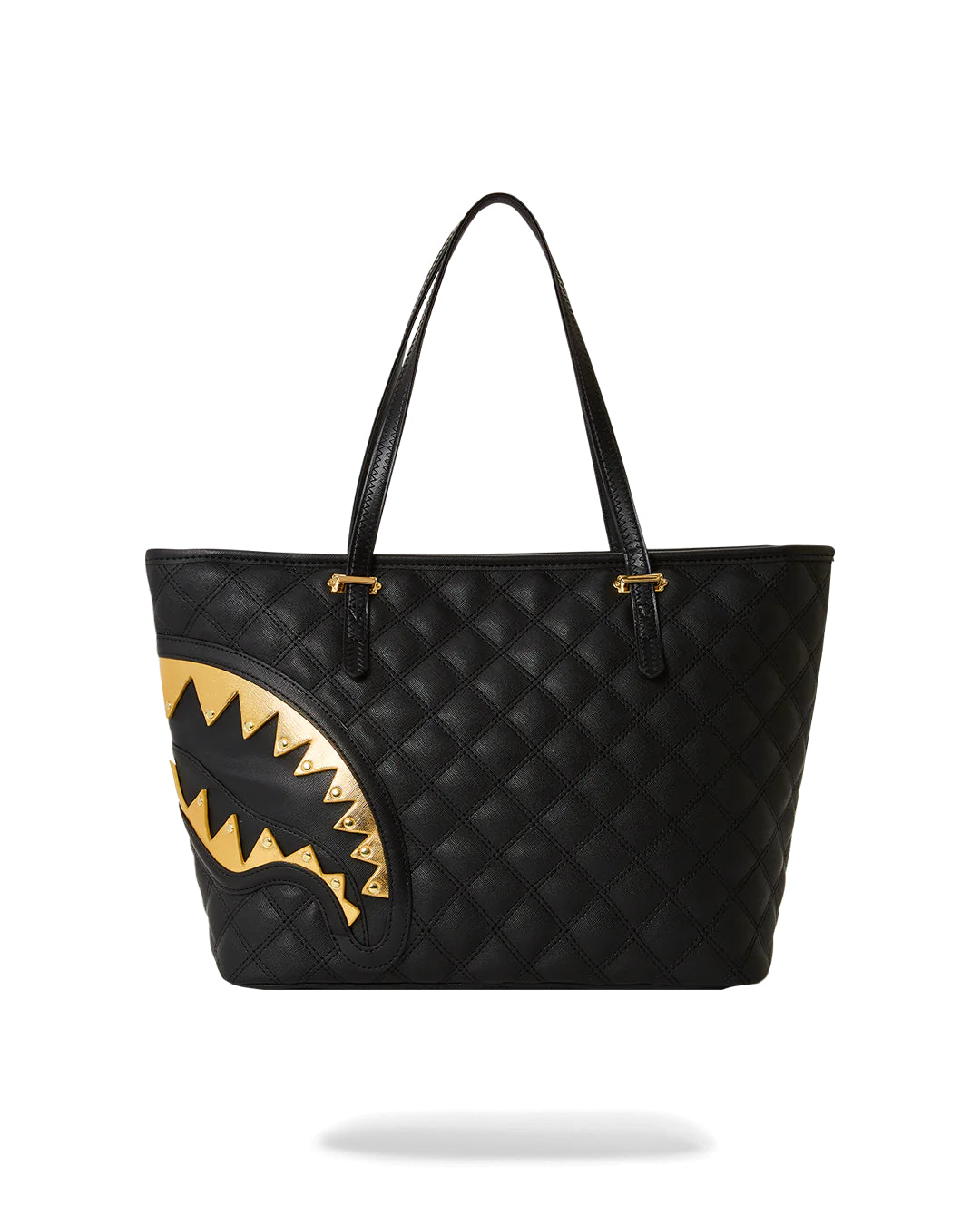 Black Mamba Quilted Tote Bag