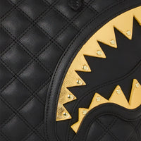 Black Mamba Quilted Tote Bag