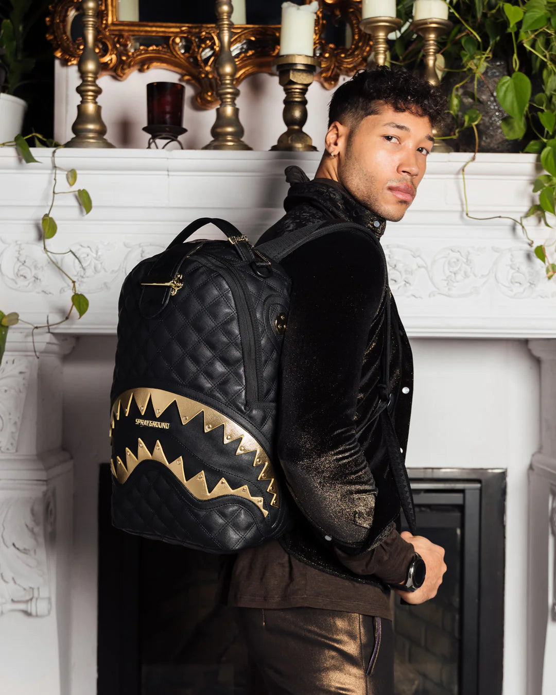 Black Mamba Quilted Dlxvf Backpack