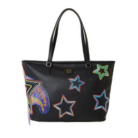 Ai Beaded Shark Tote Bag