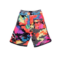 Color Camo Swim Shorts