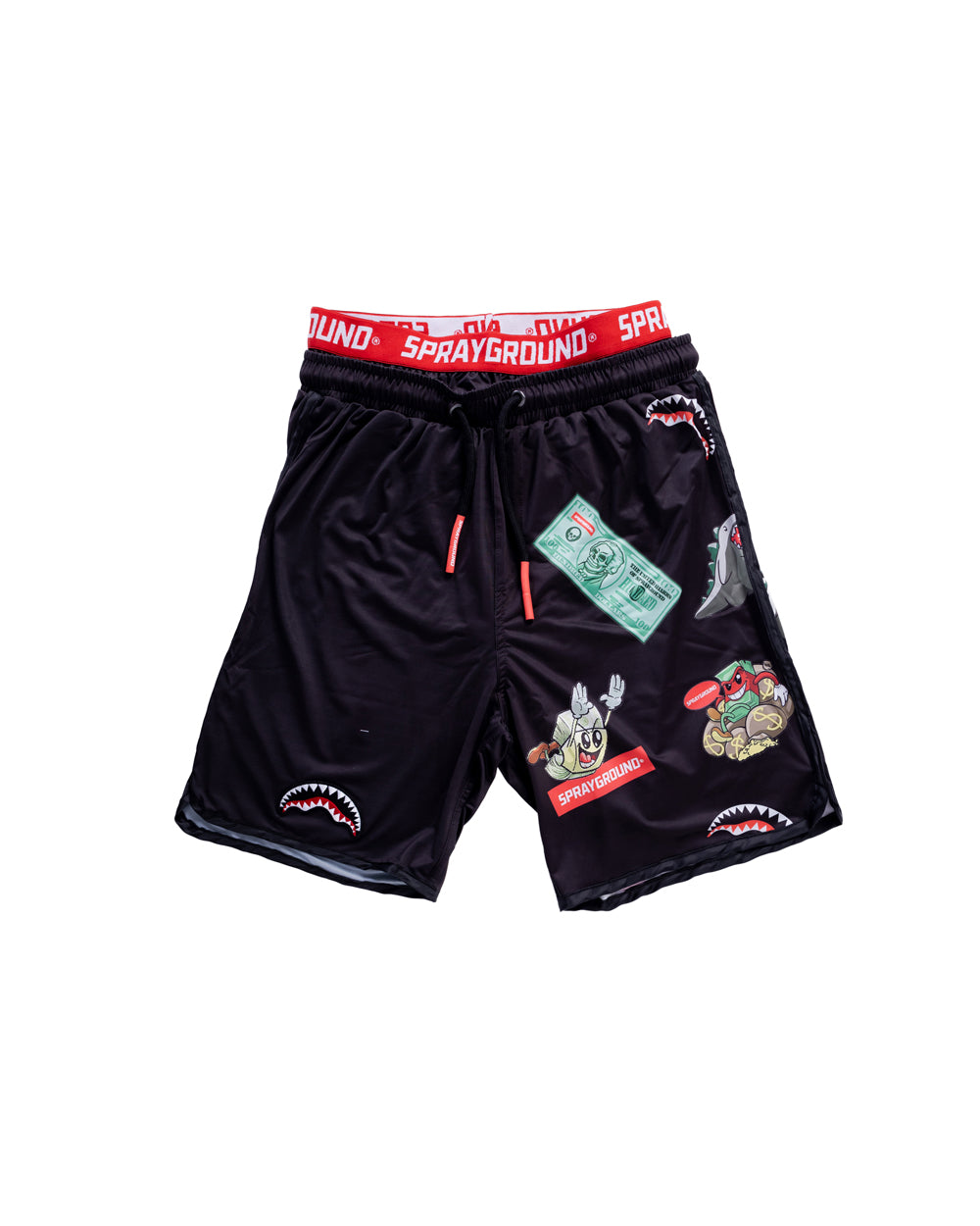 Patch All-in Nr 3 Black Swim Shorts