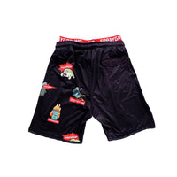 Patch All-in Nr 3 Black Swim Shorts