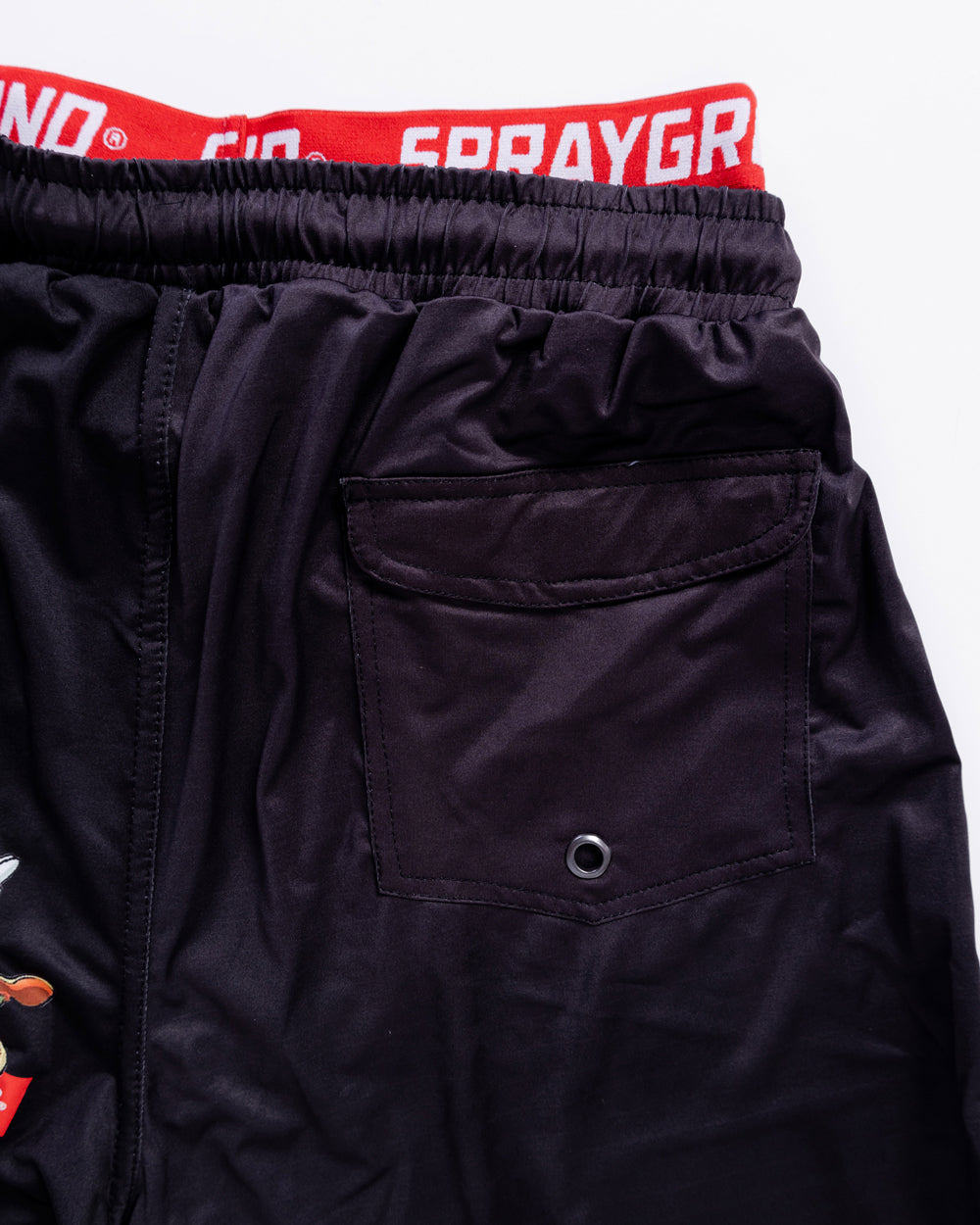 Patch All-in Nr 3 Black Swim Shorts