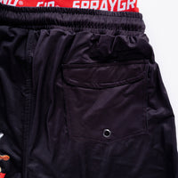 Patch All-in Nr 3 Black Swim Shorts