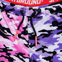 Niño / Niña  - Split Camo Swim Shorts J