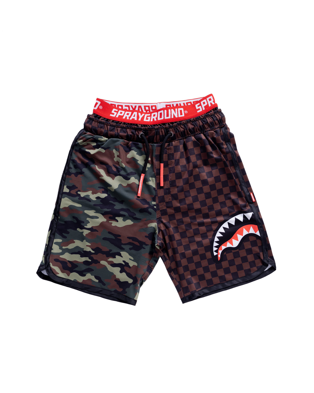 Checks & Camouflage Swim Shorts J