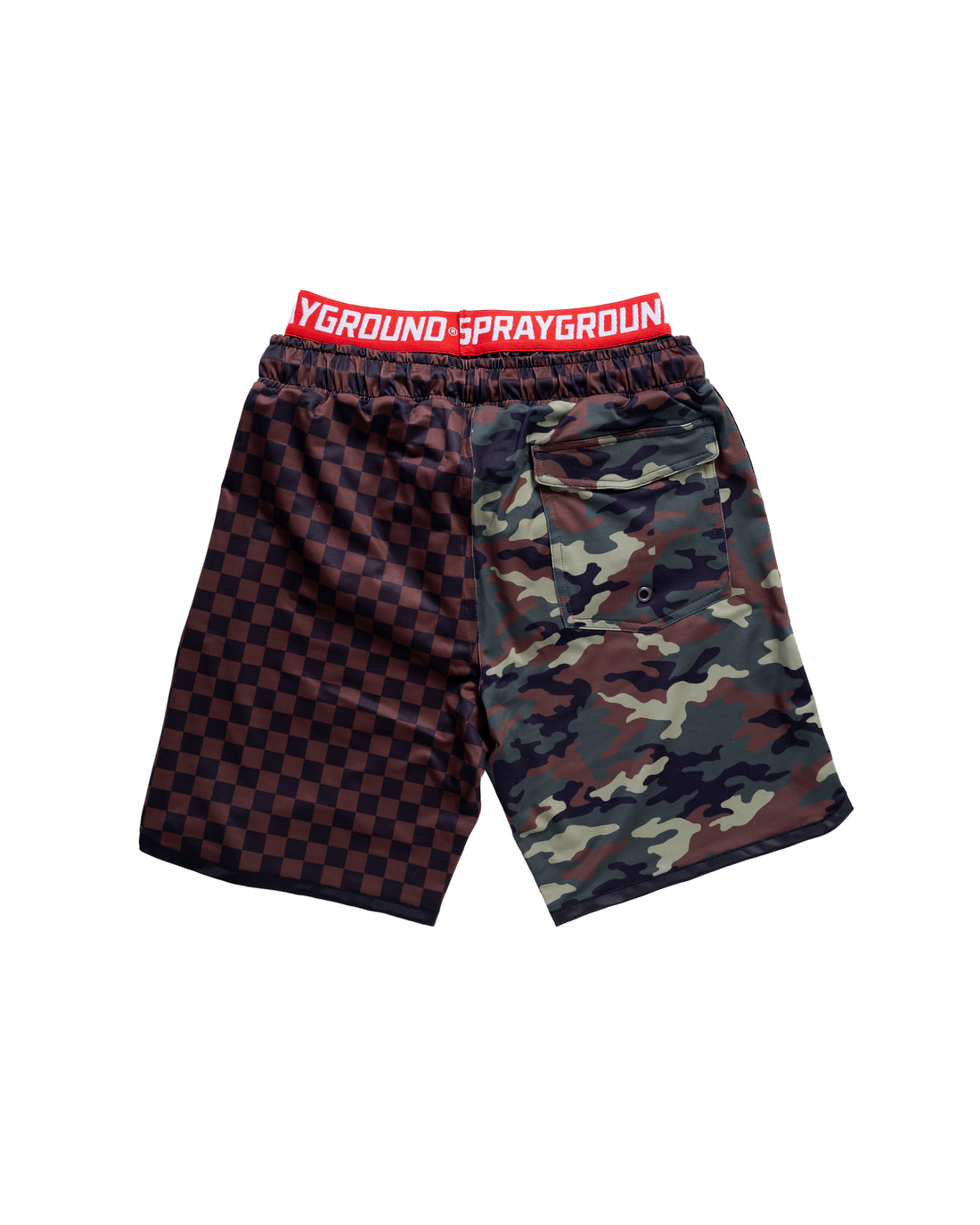 Checks & Camouflage Swim Shorts J