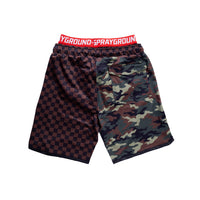 Checks & Camouflage Swim Shorts J