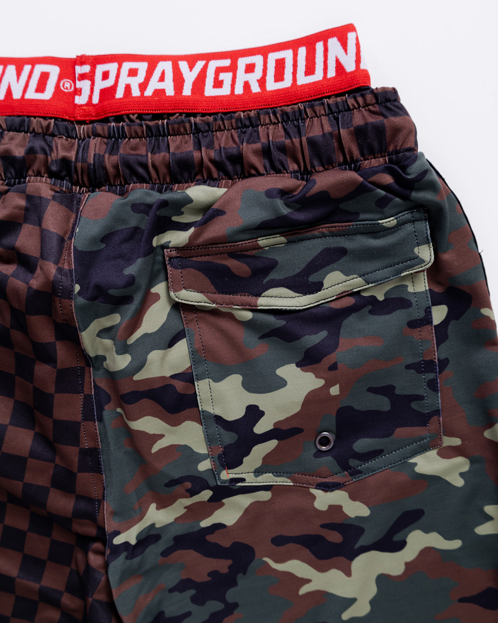 Checks & Camouflage Swim Shorts J