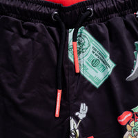 Ragazzo/a - Patch All-in Black Swim Shorts