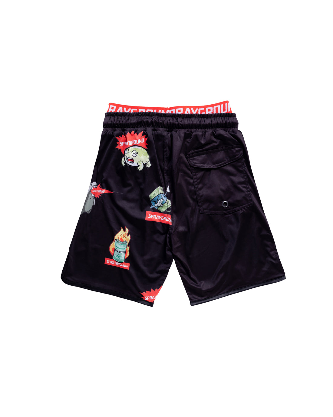 Ragazzo/a - Patch All-in Black Swim Shorts