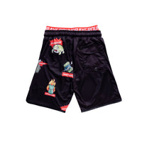 Ragazzo/a - Patch All-in Black Swim Shorts