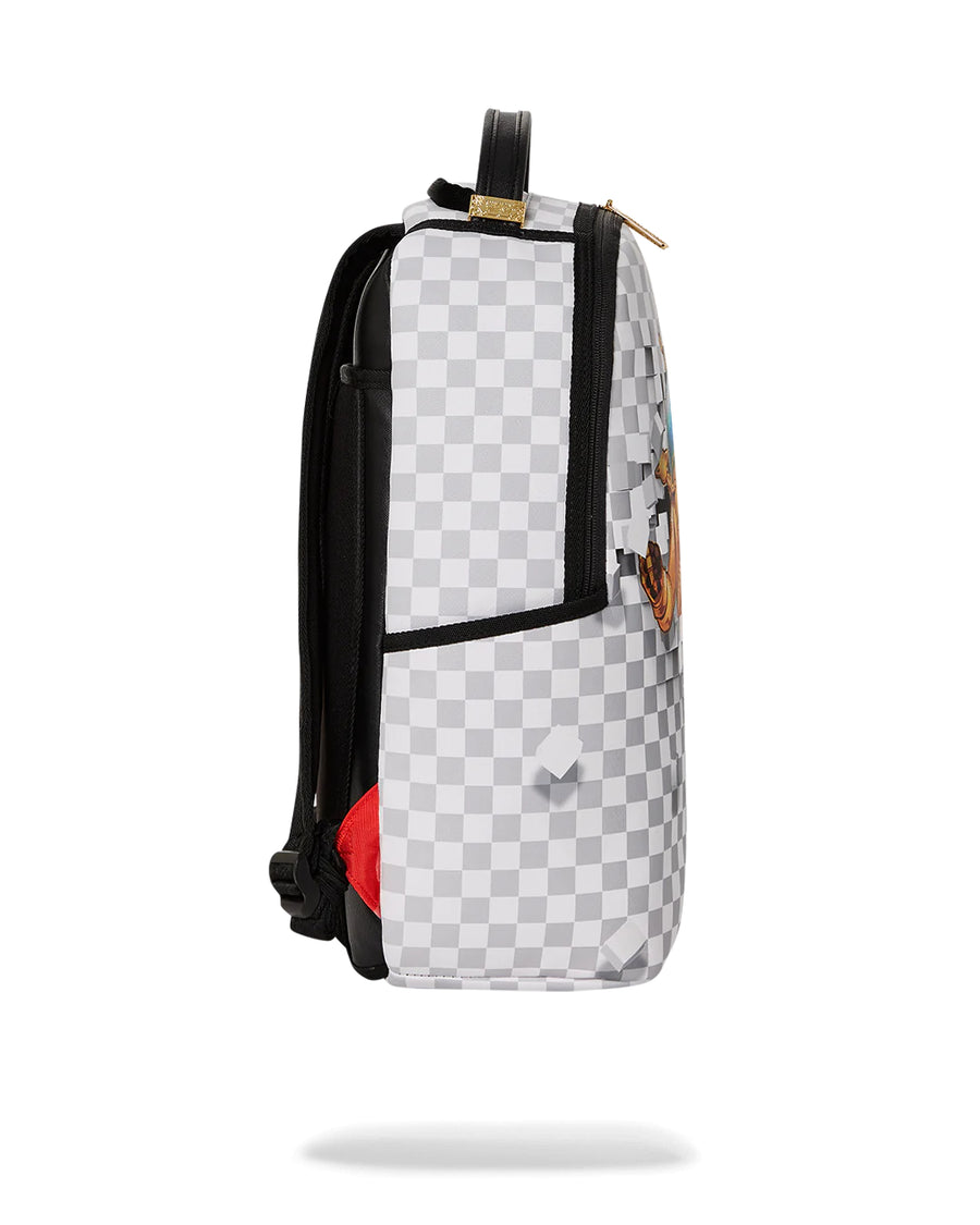 Sprayground Backpack ASTROMANE SMASHOUT DLXSV BACKPACK Grey
