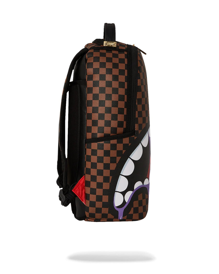 Sac à dos Sprayground DBD WAS HERE WEIRD SHARK BP BACKPACK Marron