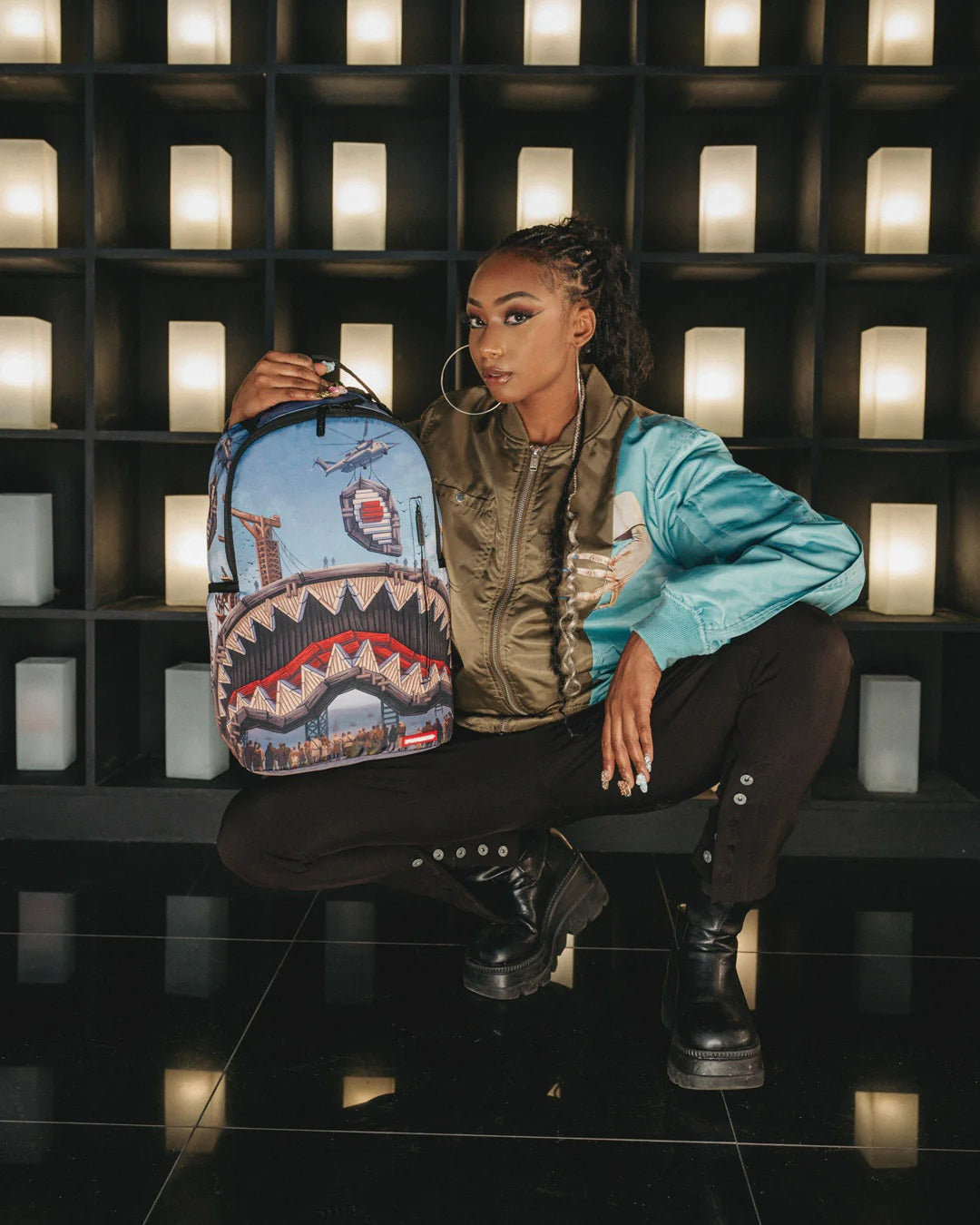 Work In Progress Shark Backpack