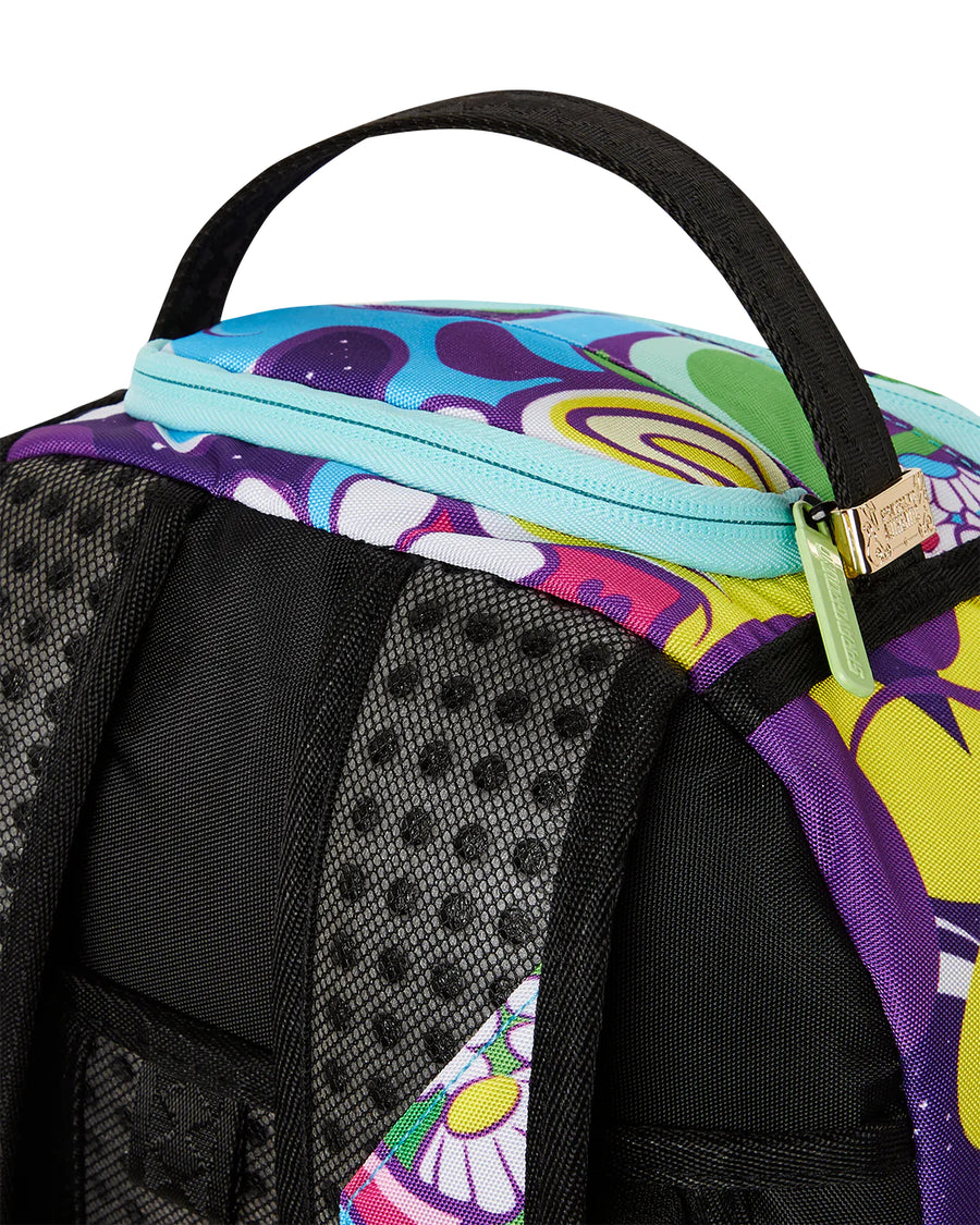 Sprayground Backpack OUT OF THIS WORLD MOUTH DLXSR BACKPACK Purple