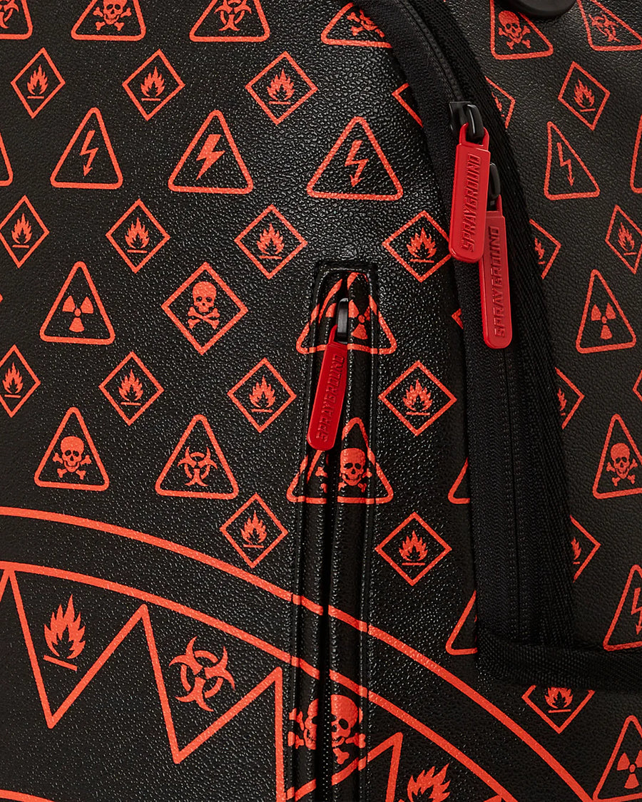 Zaino Sprayground DANGER SIGNS DLXSV BACKPACK Nero