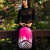 Sharkmouth Pink Drips Dlxsvf Backpack