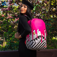 Sharkmouth Pink Drips Dlxsvf Backpack