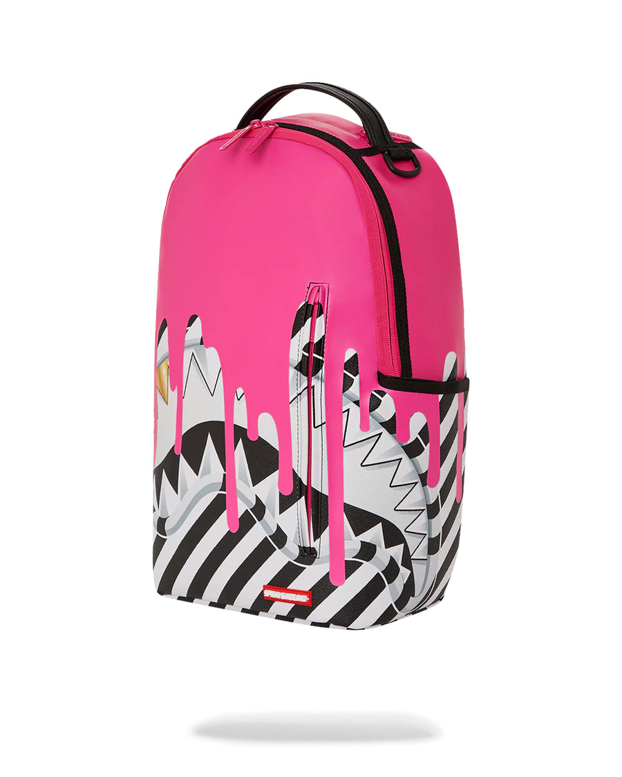 Sprayground Backpack SHARKMOUTH PINK DRIPS DLXSVF BACKPACK Fuchsia