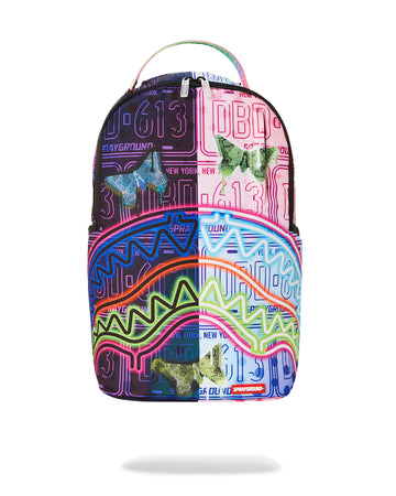 Backpack Sprayground OUT OF THIS WORLD MOUTH DLXSR BACKPACK Purple