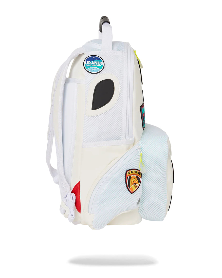 Sprayground Backpack SPACE TOURIST CARGO BACKPACK White