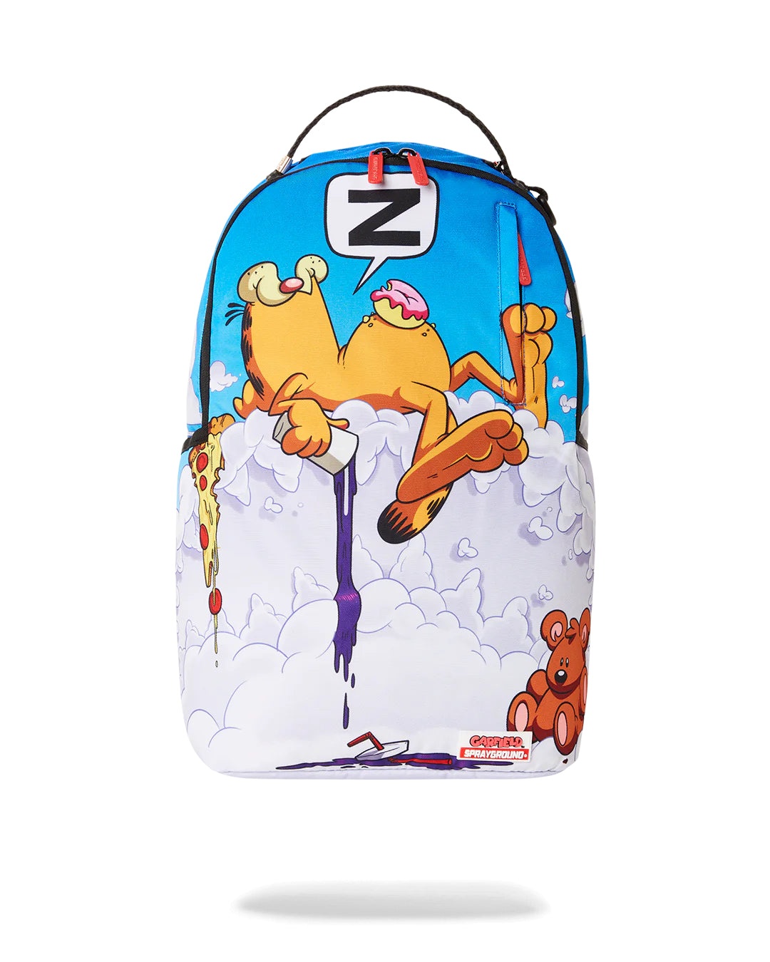 Garfield Sleeping On Sharkmouth Backpack