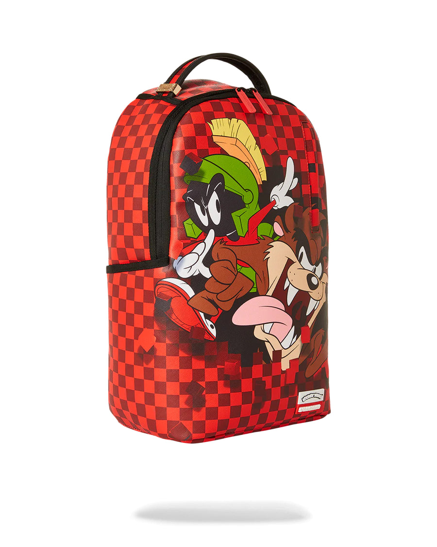 Sprayground Backpack MARVIN & TAZ BOLD CHILL BACKPACK Red