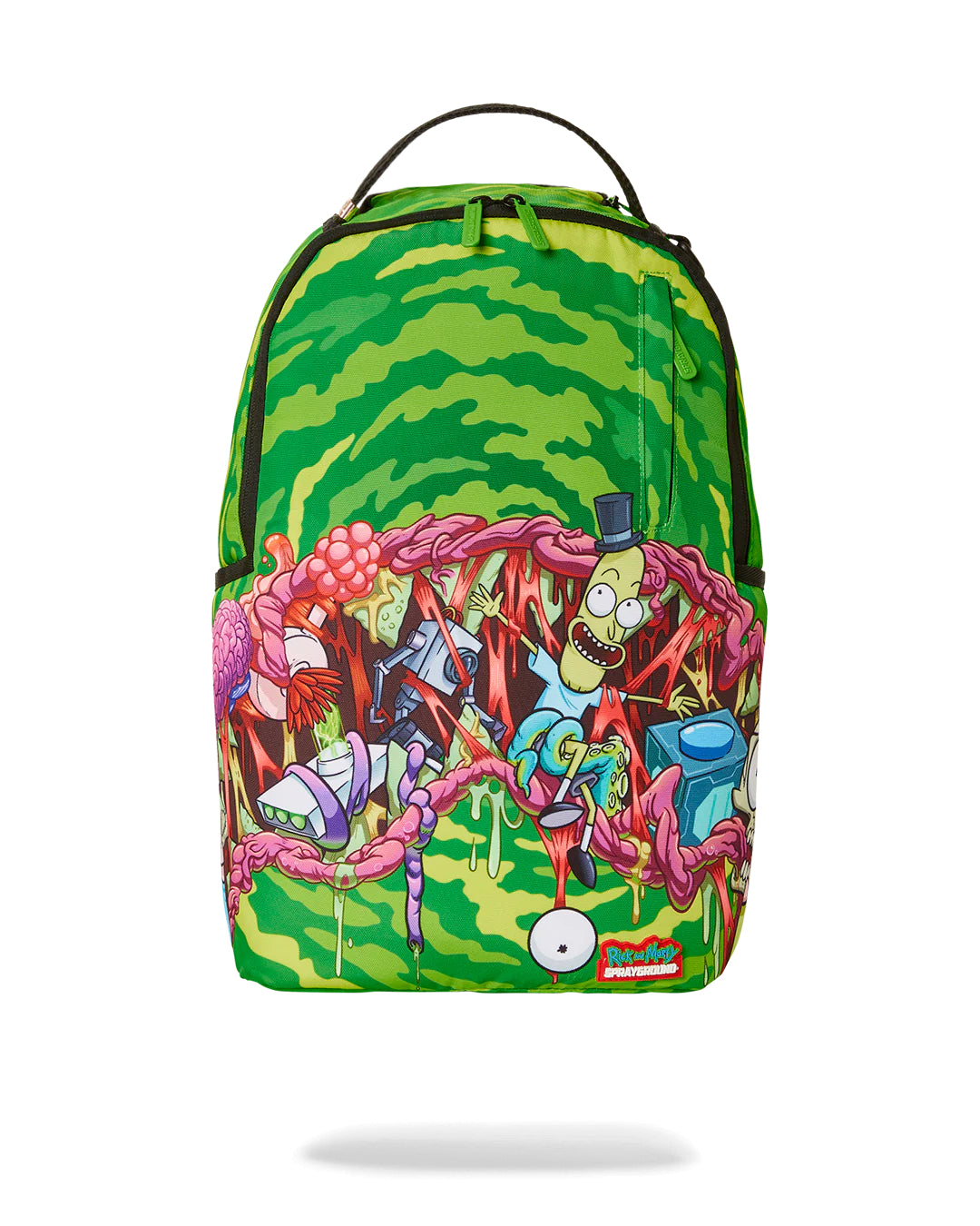 Rick Morty Split Guts Sharkmouth Backpack