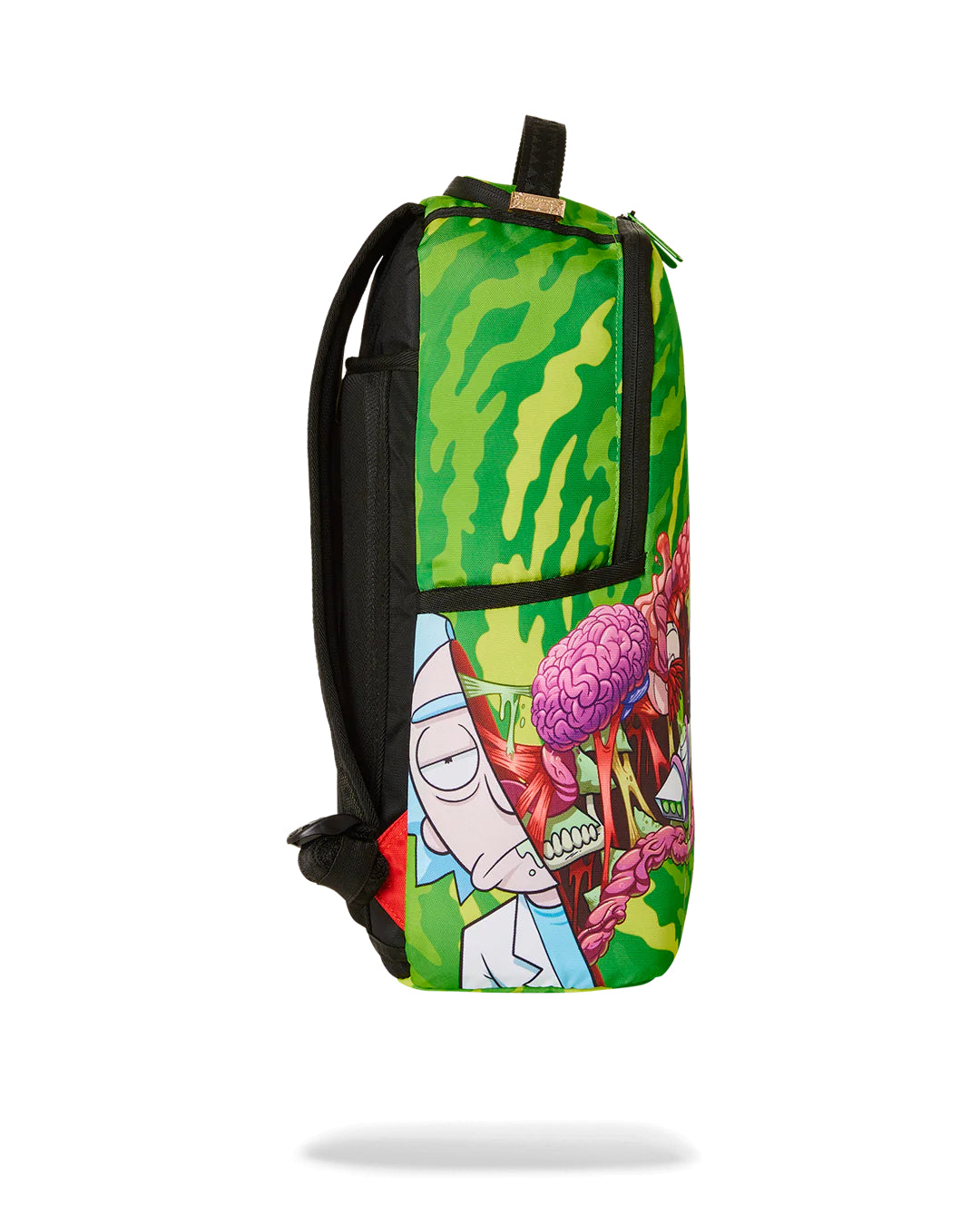 Rick Morty Split Guts Sharkmouth Backpack