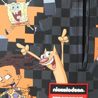 Nicktoons Bust Through Checkers Backpack