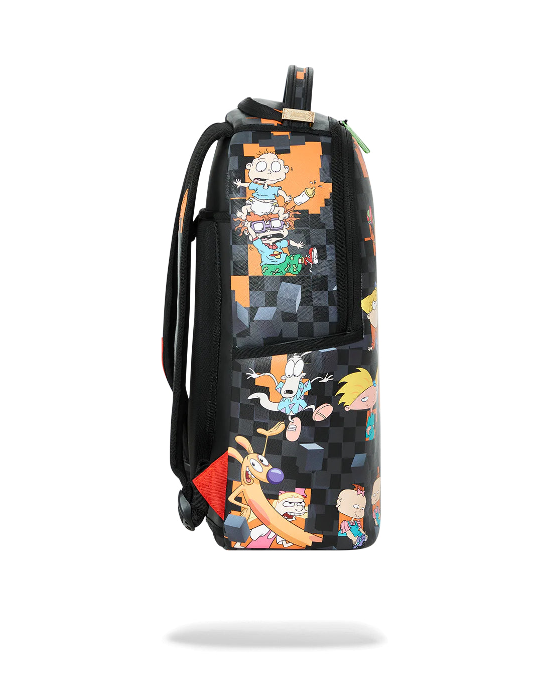 Nicktoons Bust Through Checkers Backpack