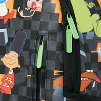 Nicktoons Bust Through Checkers Backpack