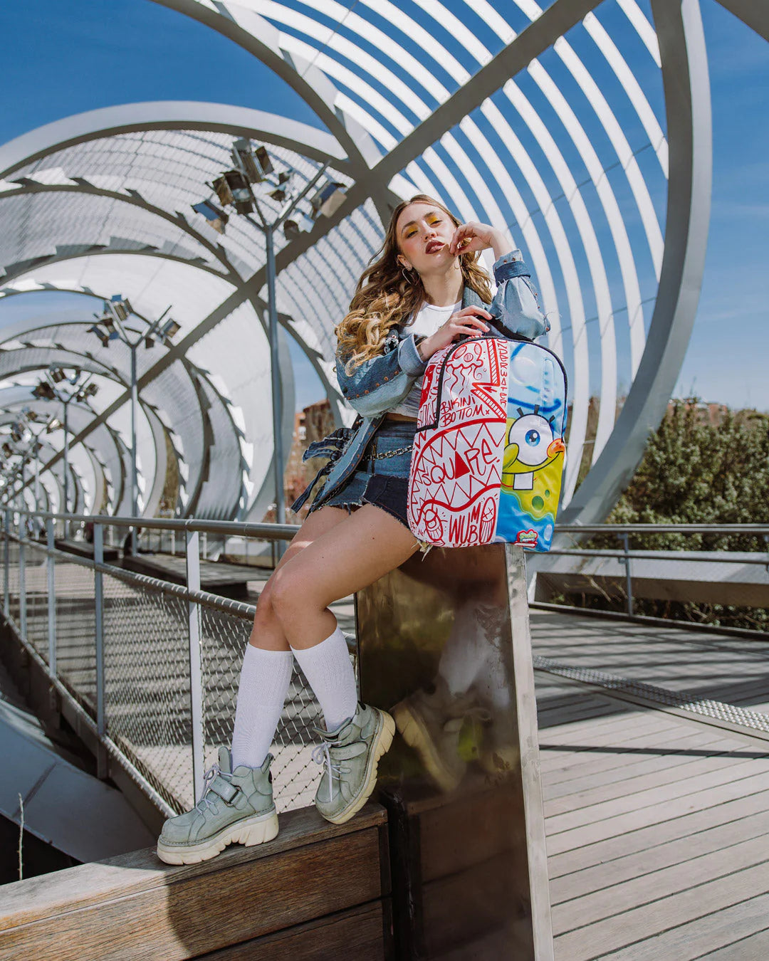 Half Sponge Sharkmouth Backpack