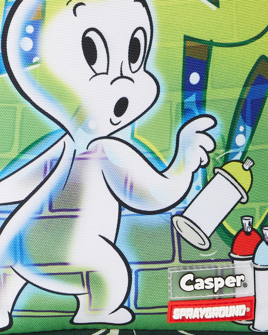 Mochila Sprayground CASPER GRAFFITI BACKPACK Blanco