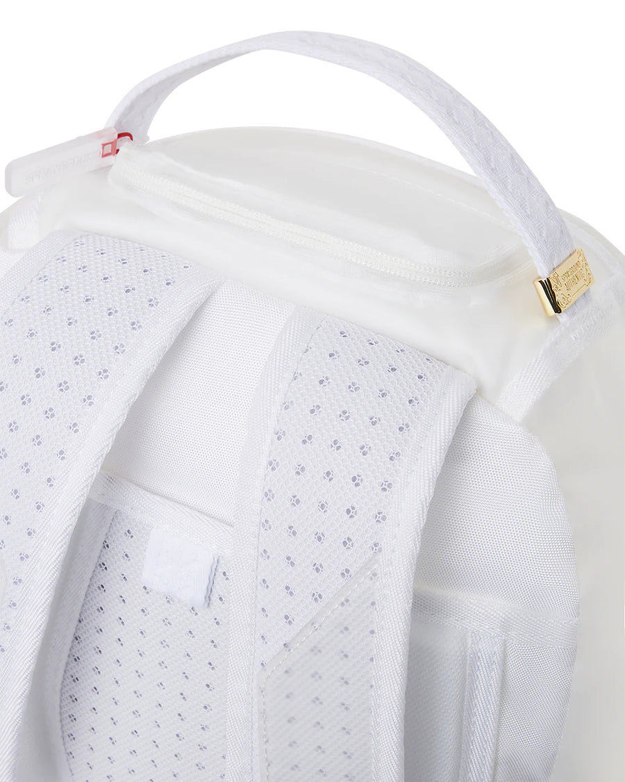 Sprayground Backpack CASPER FROSTED BAG DESIGN BACKPACK White