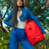 Shark 3d Red Boujee Backpack