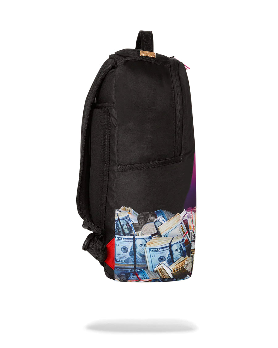 Sprayground Backpack MONEY ABDUCTION DLXSR BACKPACK Black