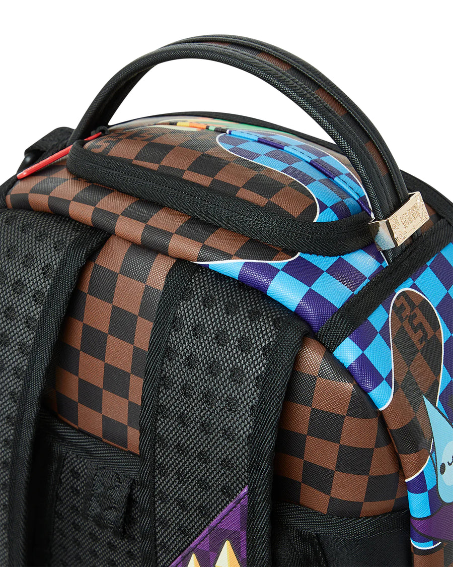 Sprayground Backpack NEW BUBBLY JAPAN DLXSV BACKPACK Brown