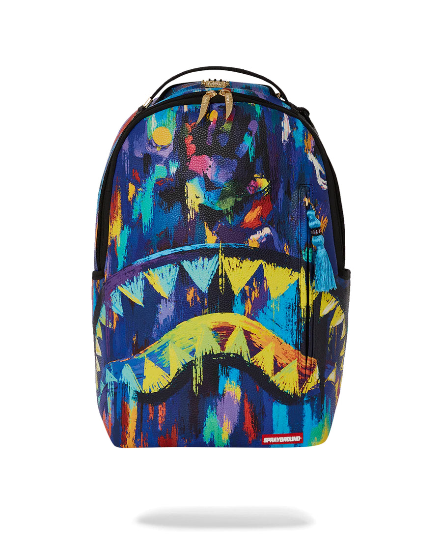 Sprayground Backpack Ai ADAM AND EVE PAINT DLXS BACKPACK Purple
