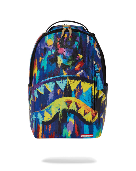 Sprayground Nicktoons Bust Through Checkers Backpack