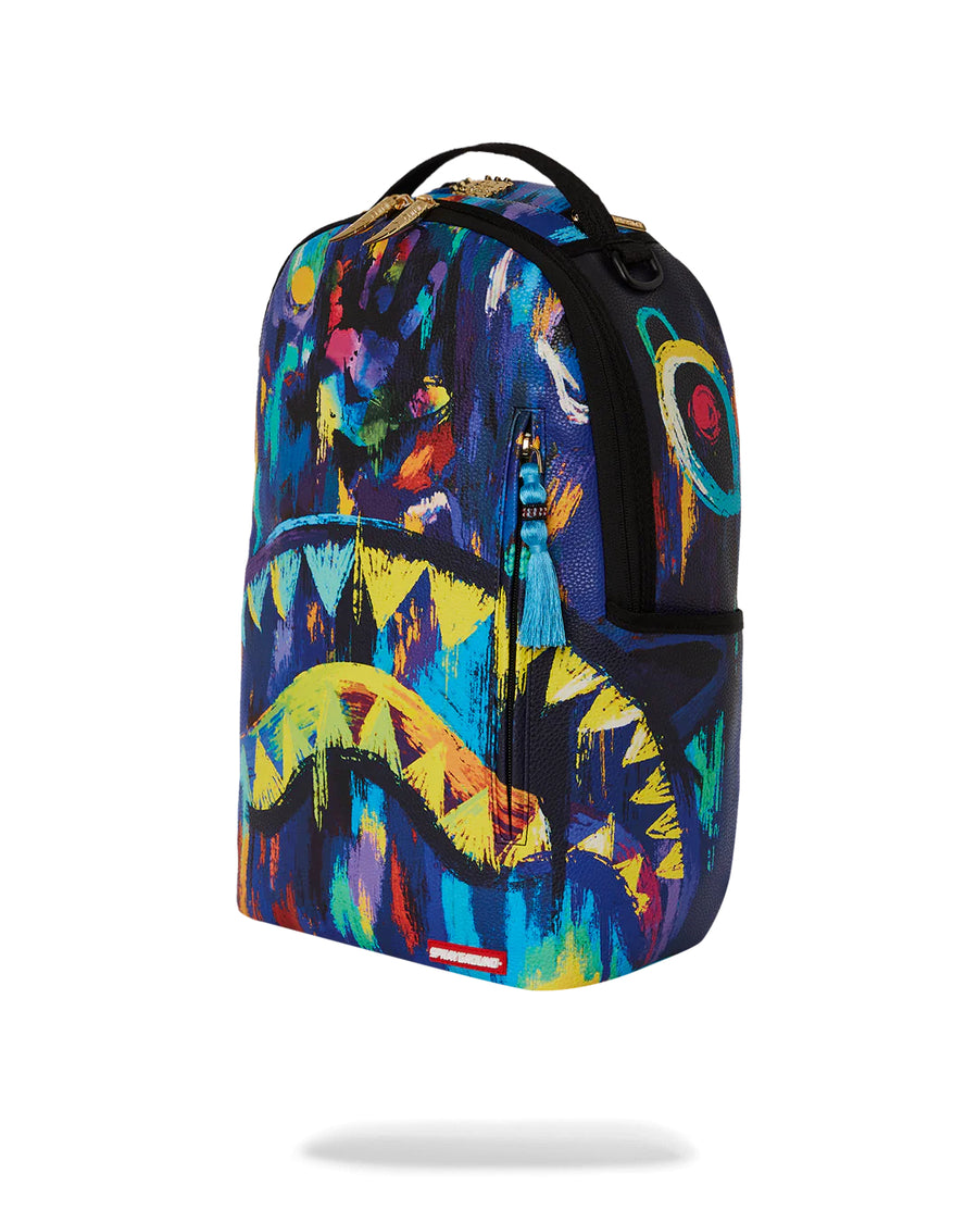 Sprayground Backpack Ai ADAM AND EVE PAINT DLXS BACKPACK Purple