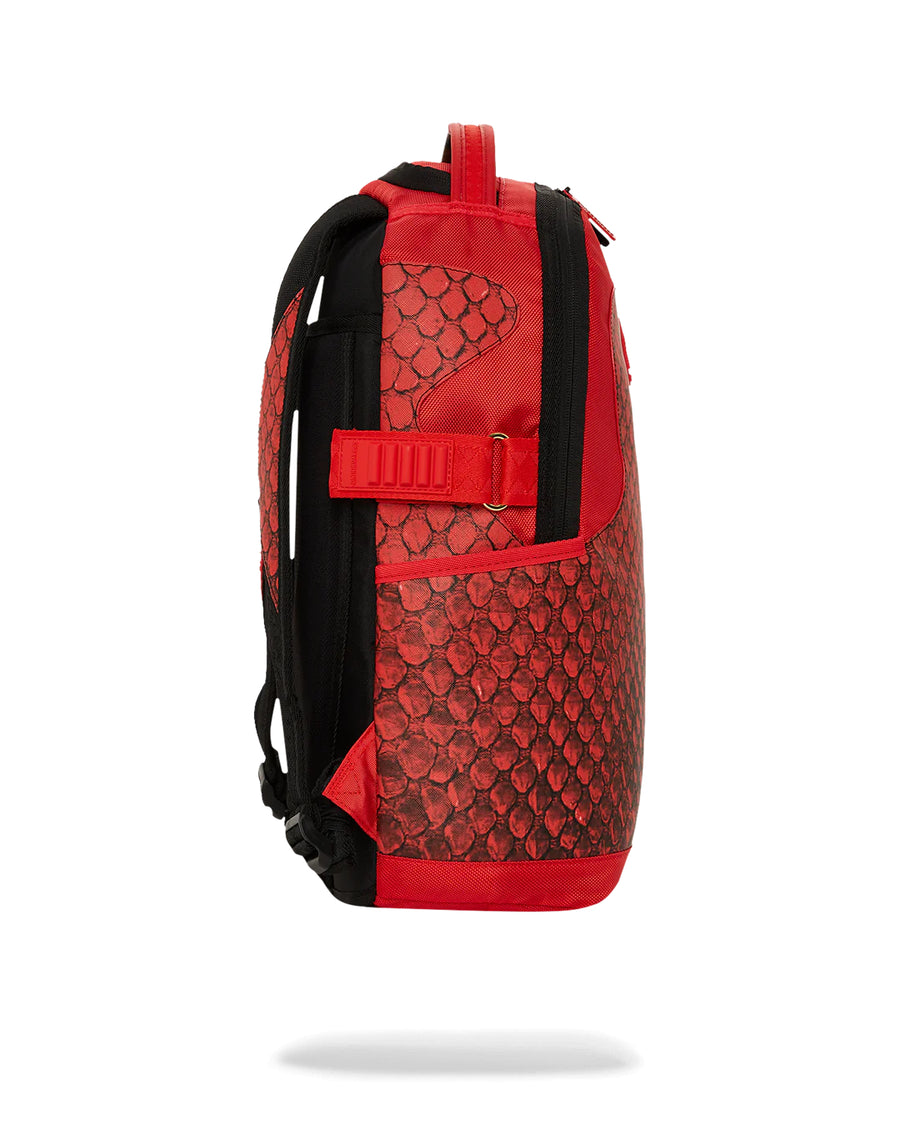 Sprayground Backpack RYTHON SPLIT SIP DLXSVF BACKPACK Red