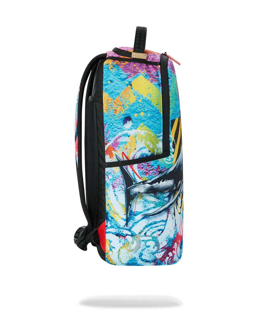Sprayground Camokawa-Shark Backpacks Laptop Bag/Backpack For Men Women 2 L  Backpack Green & Blue - Price in India