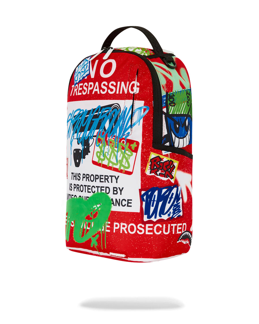 Sprayground Backpack TRESSPASSERS HIGH BACKPACK Red