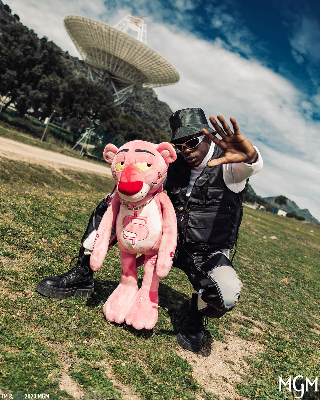 Pink Panther Money Bear Backpack